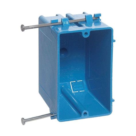 blue plastic electrical box legal|carlon 1 gang pvc boxes.